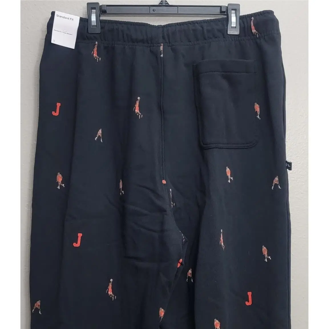 Nike clothing - Air Jordan Essential Statement Fleece Pants - DH3519-010 - Black (UPC: 195243592976) 3