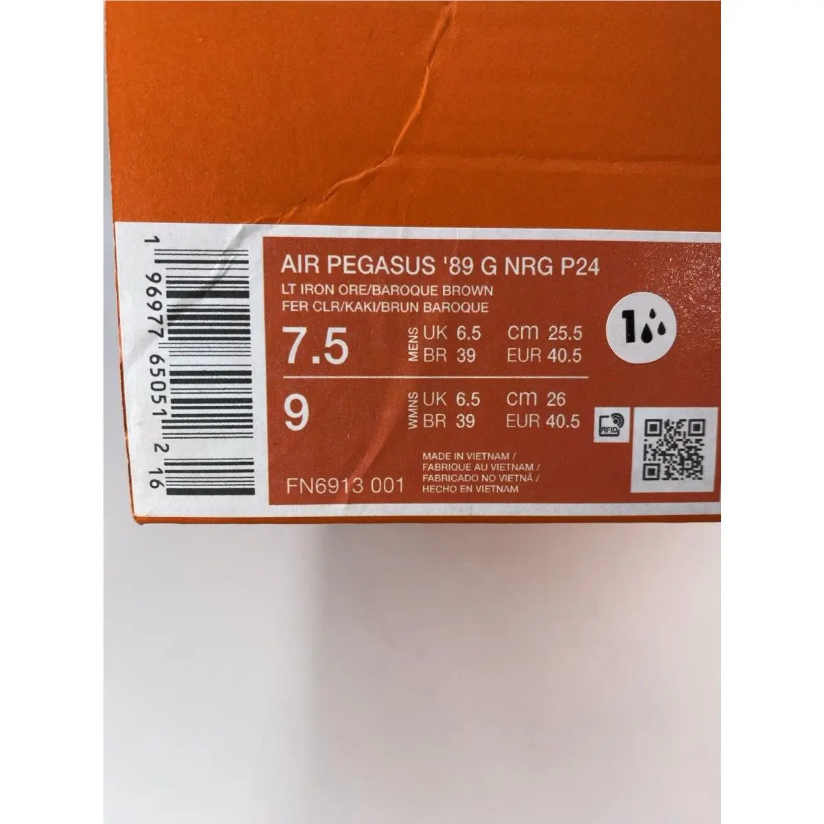 Nike shoes - Nike Air Pegasus - Air Pegasus - FN6913-001 - Brown (UPC: 196977650512) 8