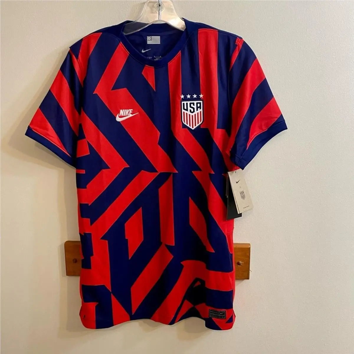 Nike Usa Stadium Away Soccer Jersey Women`s L Large CZ4317-422 Uswnt