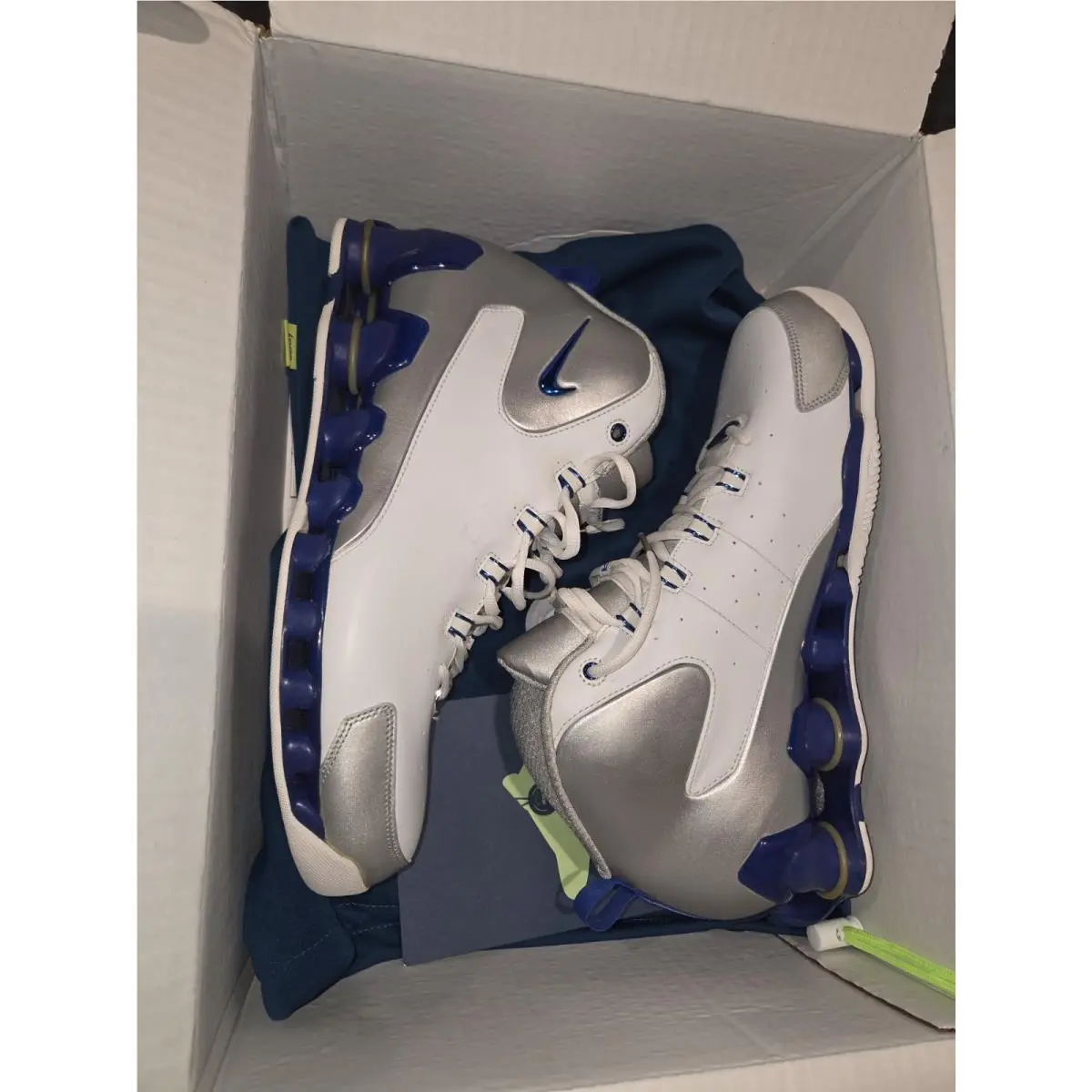 Nike Shox VC 3 Varsity Royal Blue Vince Carter Rare Deadstock