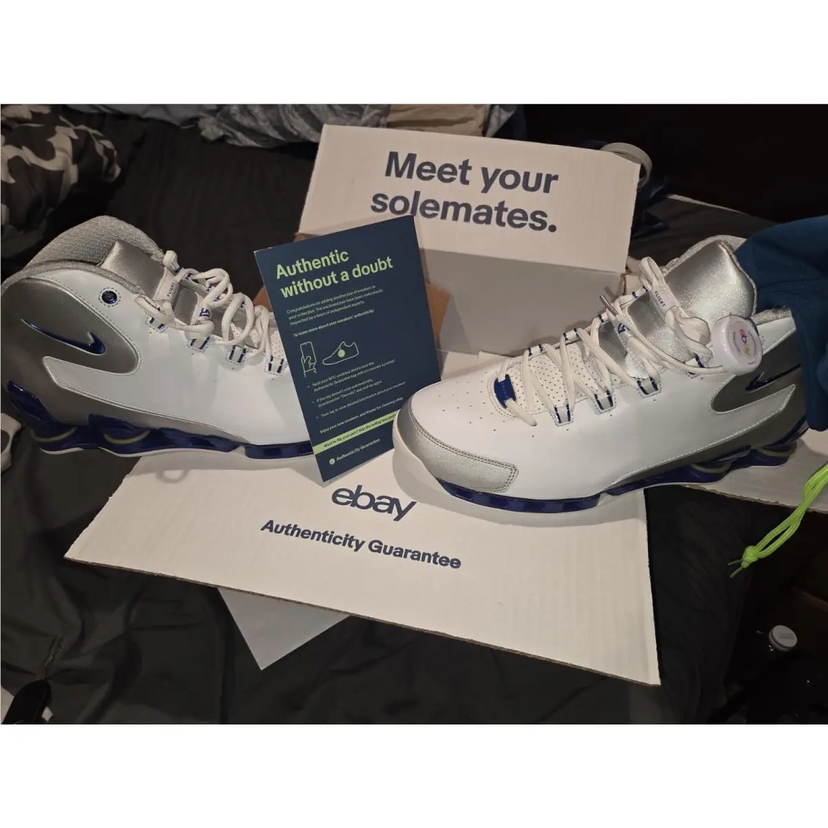 Nike shoes - Nike Shox VC 3 - Shox - Blue 2
