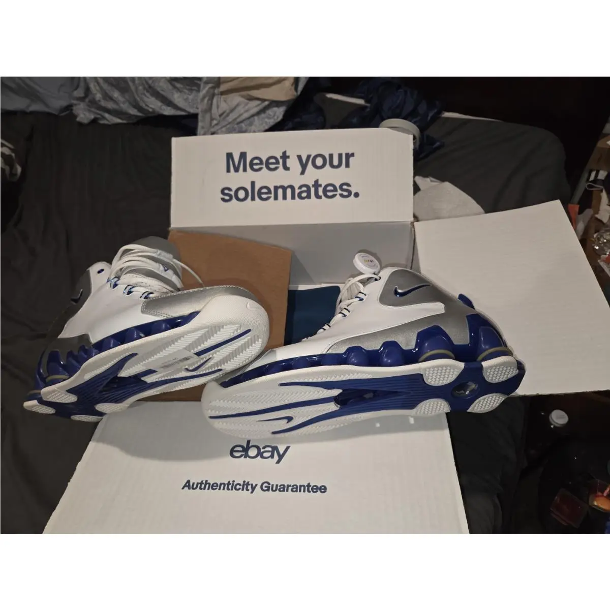 Nike shoes - Nike Shox VC 3 - Shox - Blue 3
