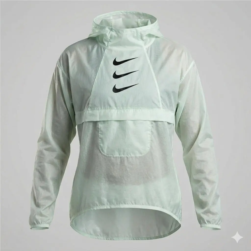 Nike Repel Run Division Women Windrunner Jacket Mint Green DA1276-394 XS