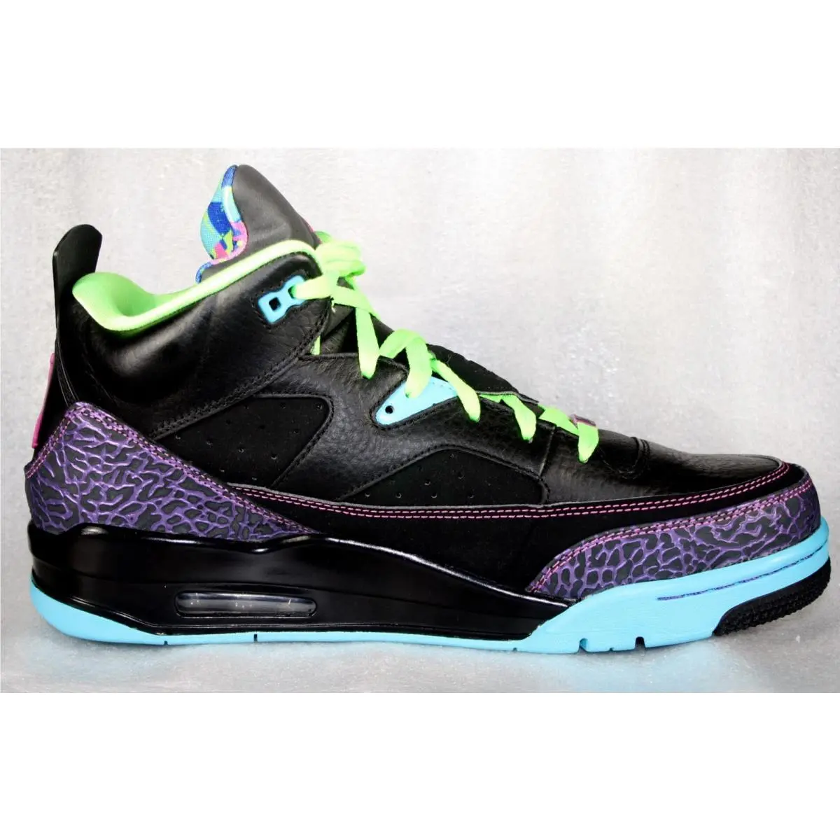 Nike shoes - Nike Jordan Son of Mars Low Bel Air - 580603-019 - Black/club pink/gamma blue/court purple (UPC: 666032036440) 9