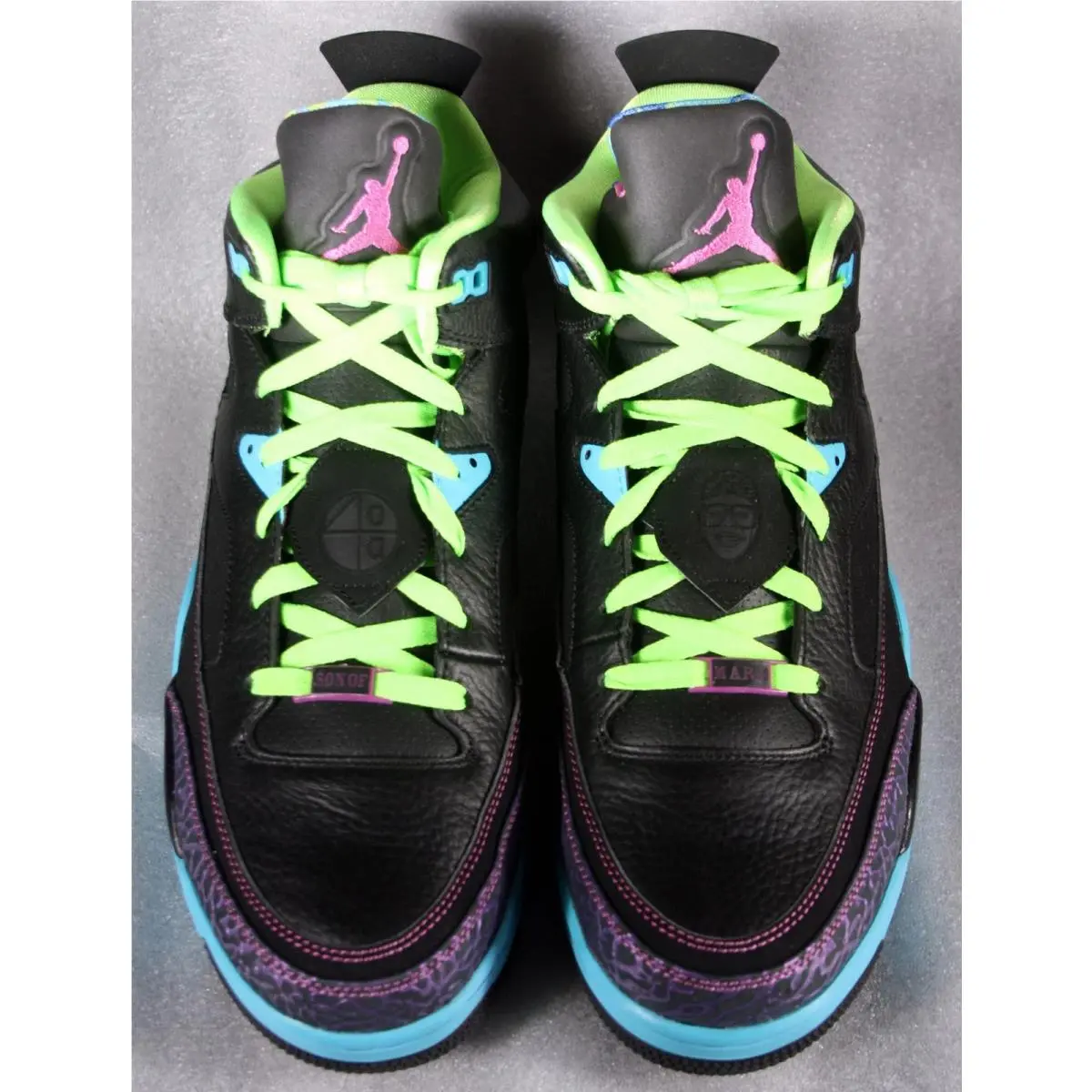 Nike shoes - Nike Jordan Son of Mars Low Bel Air - 580603-019 - Black/club pink/gamma blue/court purple (UPC: 666032036440) 0