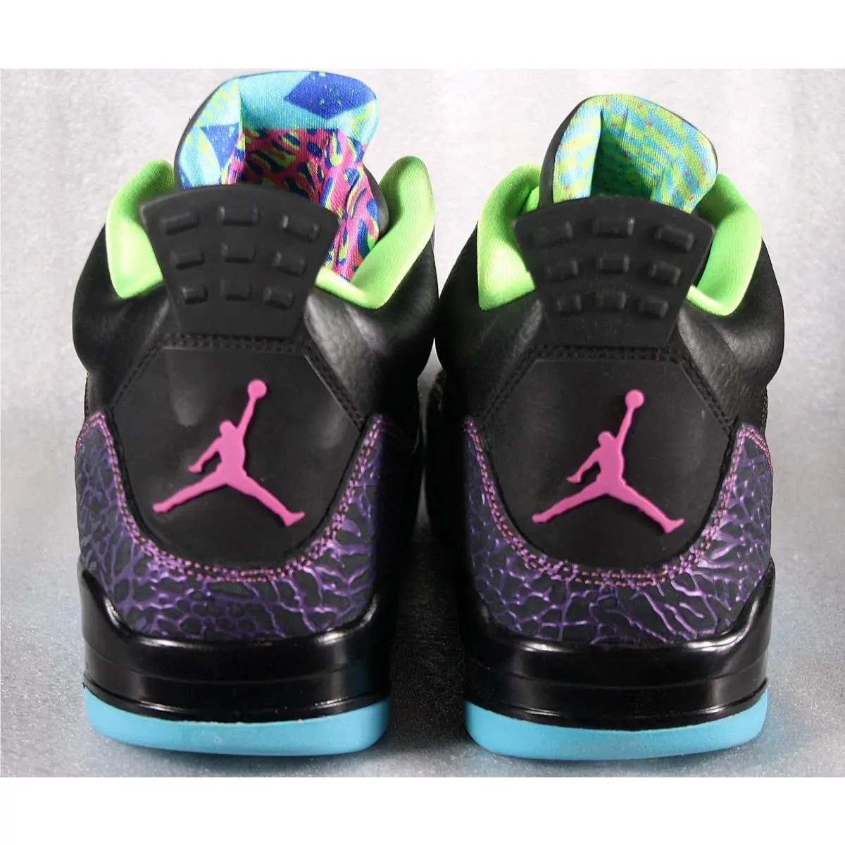 Nike shoes - Nike Jordan Son of Mars Low Bel Air - 580603-019 - Black/club pink/gamma blue/court purple (UPC: 666032036440) 5
