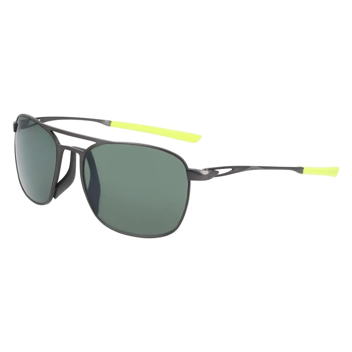 Nike Ace Driver P EV 24010 Satin Gunmetal / Polar Green 907 Size 56 Sunglasses
