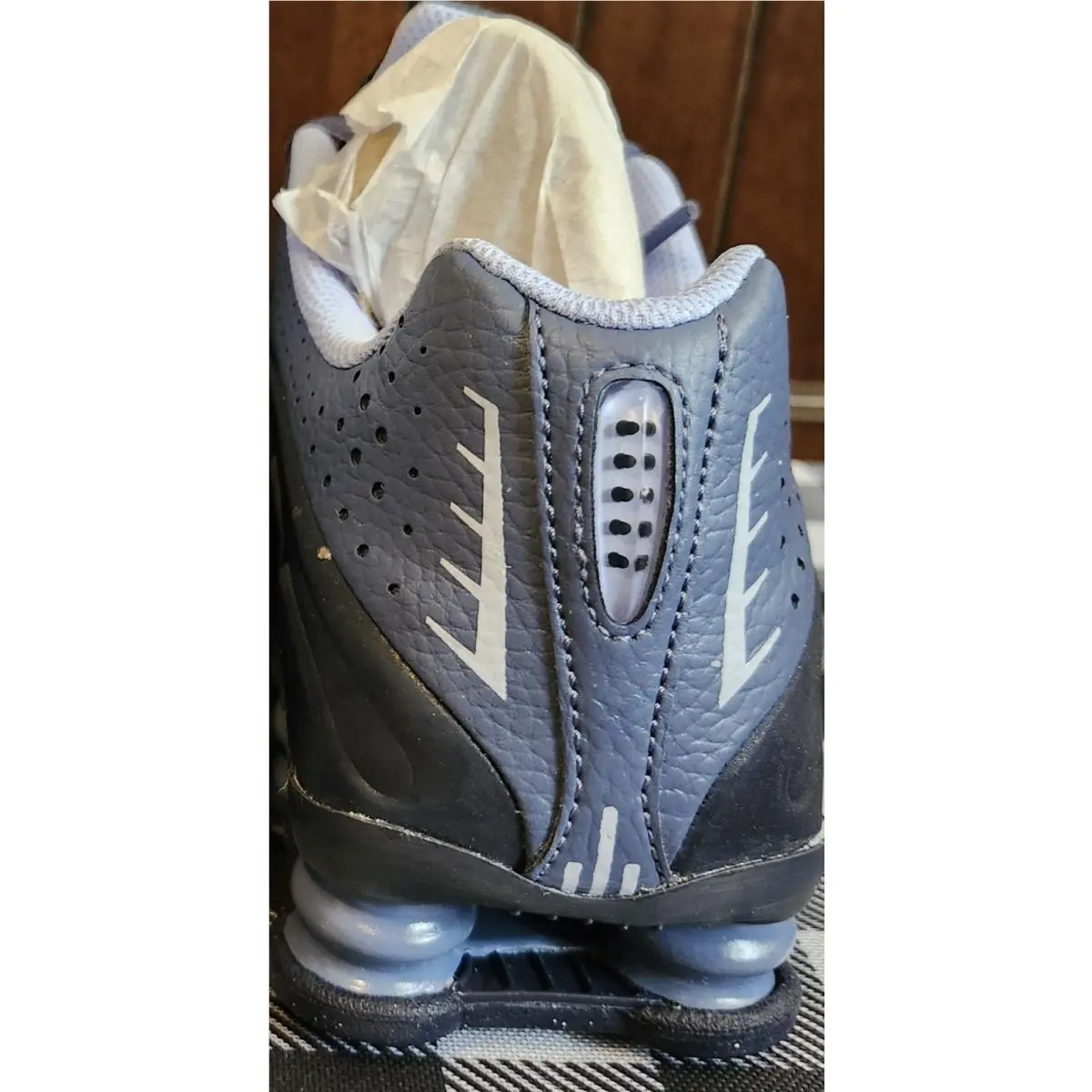 Nike shoes - Nike Shox R4 - Shox - IM6973 451 - OBSIDIAN/ALUMINUM BLUE 12