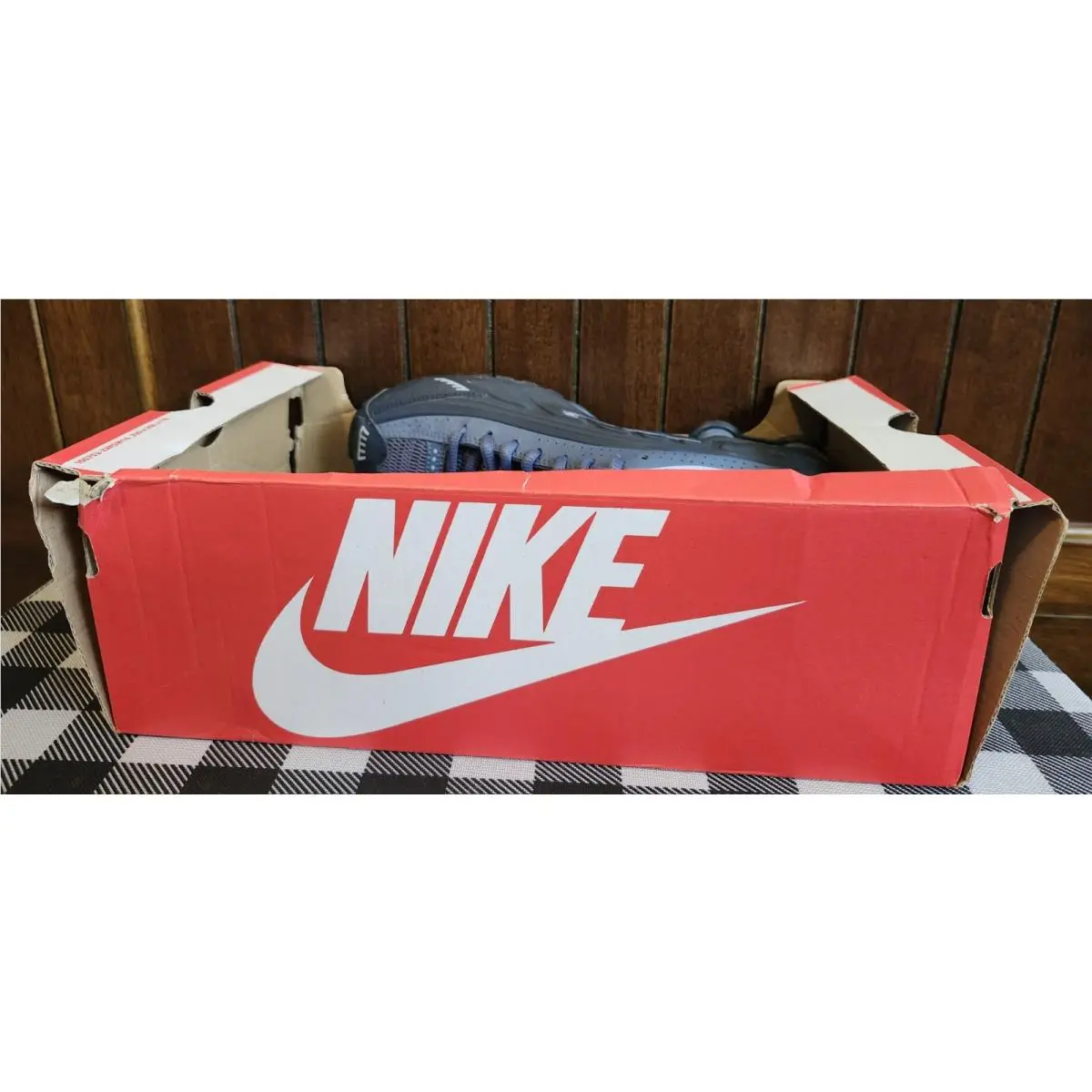 Nike shoes - Nike Shox R4 - Shox - IM6973 451 - OBSIDIAN/ALUMINUM BLUE 16