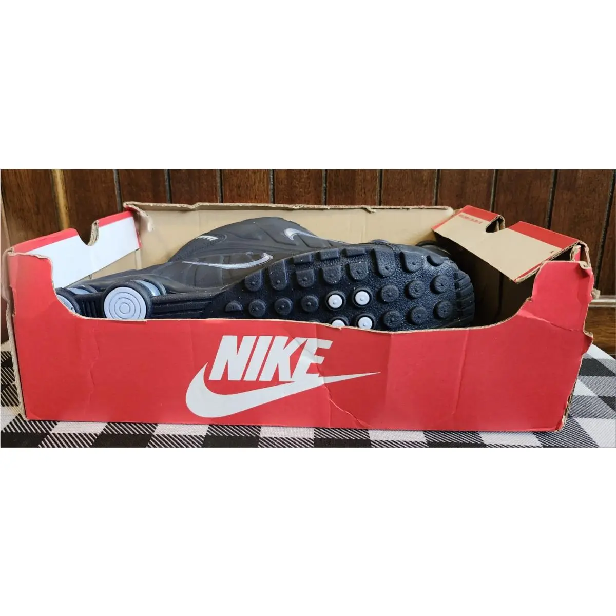 Nike shoes - Nike Shox R4 - Shox - IM6973 451 - OBSIDIAN/ALUMINUM BLUE 18