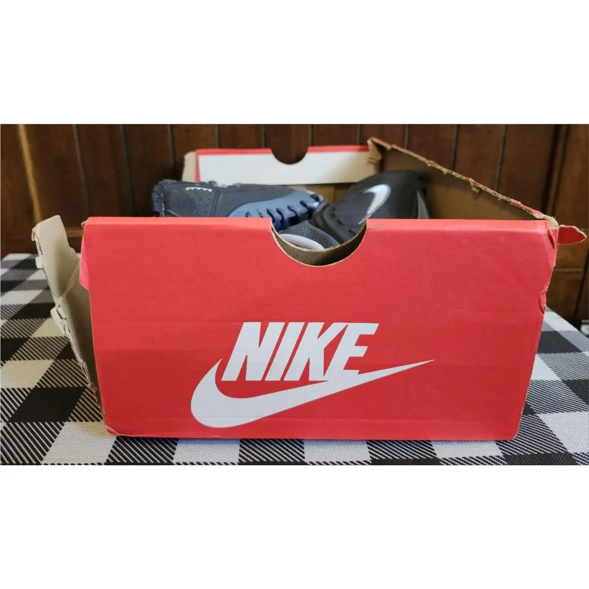 Nike shoes - Nike Shox R4 - Shox - IM6973 451 - OBSIDIAN/ALUMINUM BLUE 19