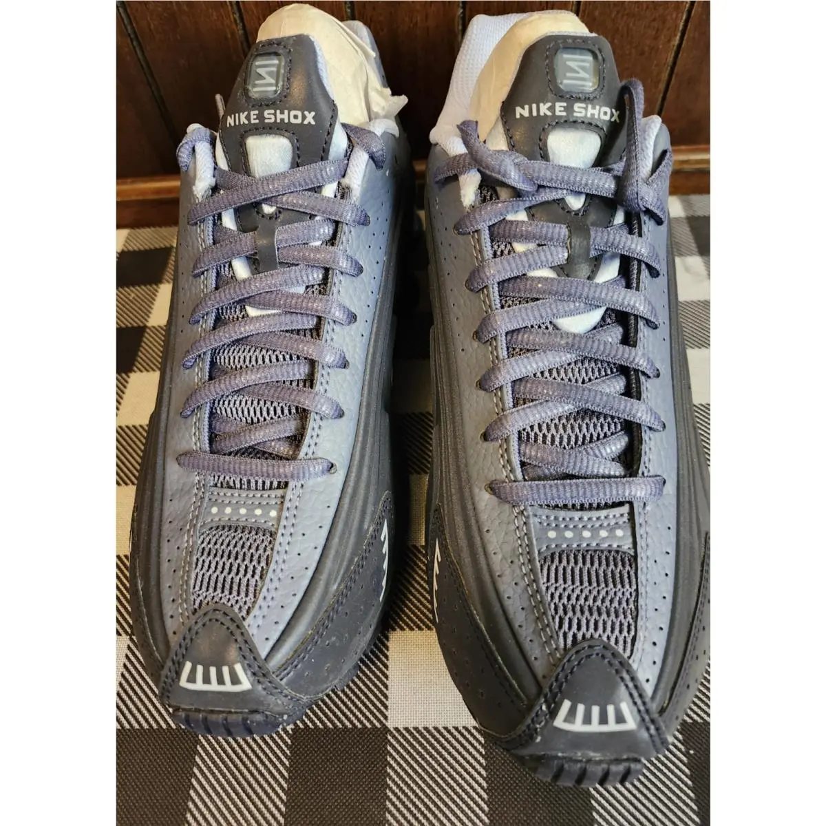Nike shoes - Nike Shox R4 - Shox - IM6973 451 - OBSIDIAN/ALUMINUM BLUE 5