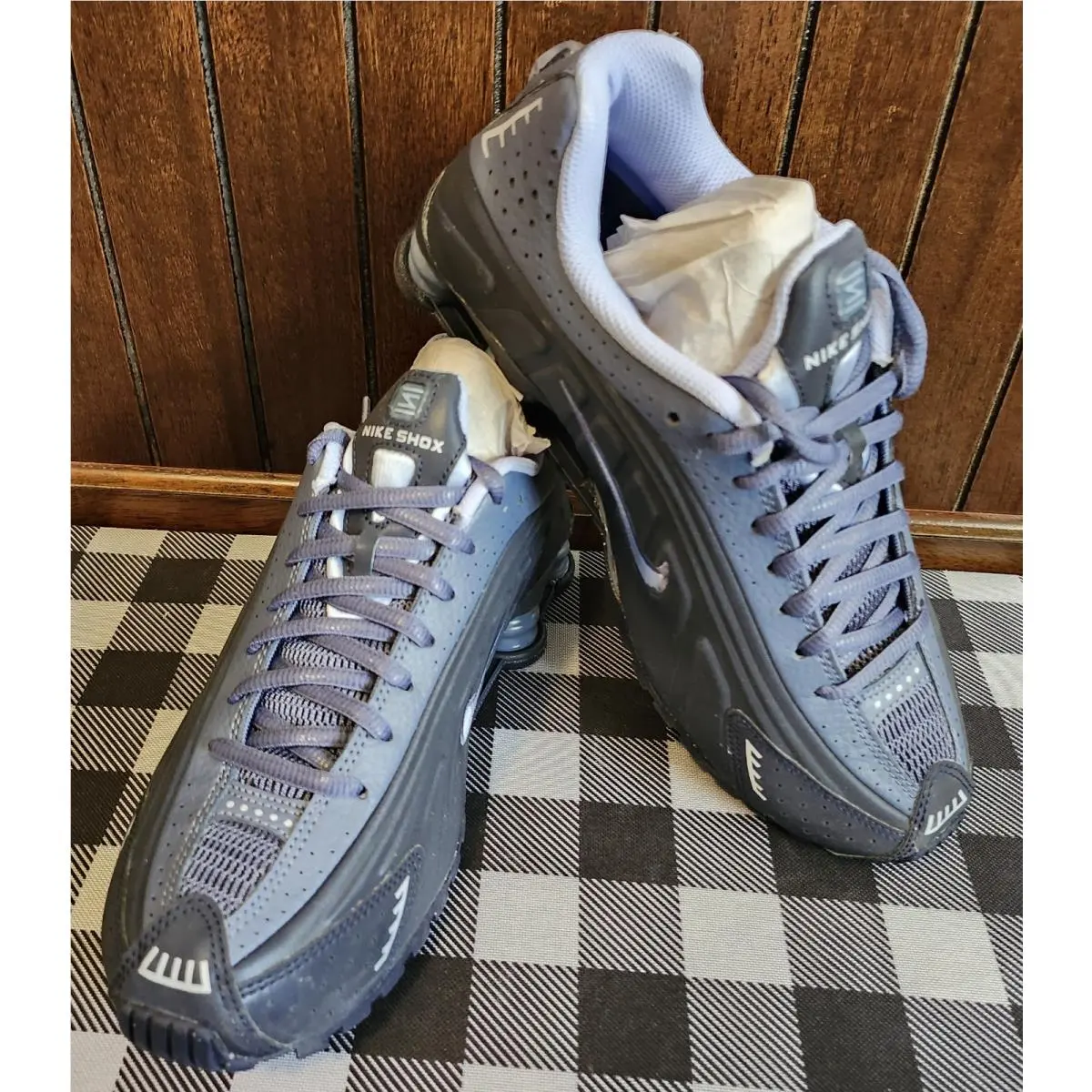Nike shoes - Nike Shox R4 - Shox - IM6973 451 - OBSIDIAN/ALUMINUM BLUE 6