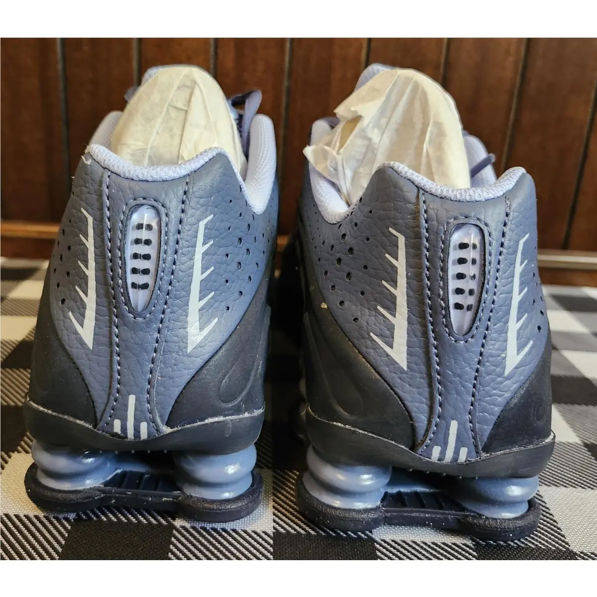 Nike shoes - Nike Shox R4 - Shox - IM6973 451 - OBSIDIAN/ALUMINUM BLUE 7