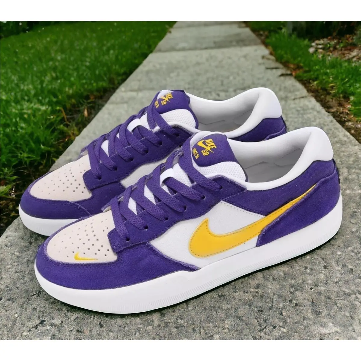 Nike shoes - Nike SB Force 58 - Force - Purple Gold (UPC: 0196968539468) 1