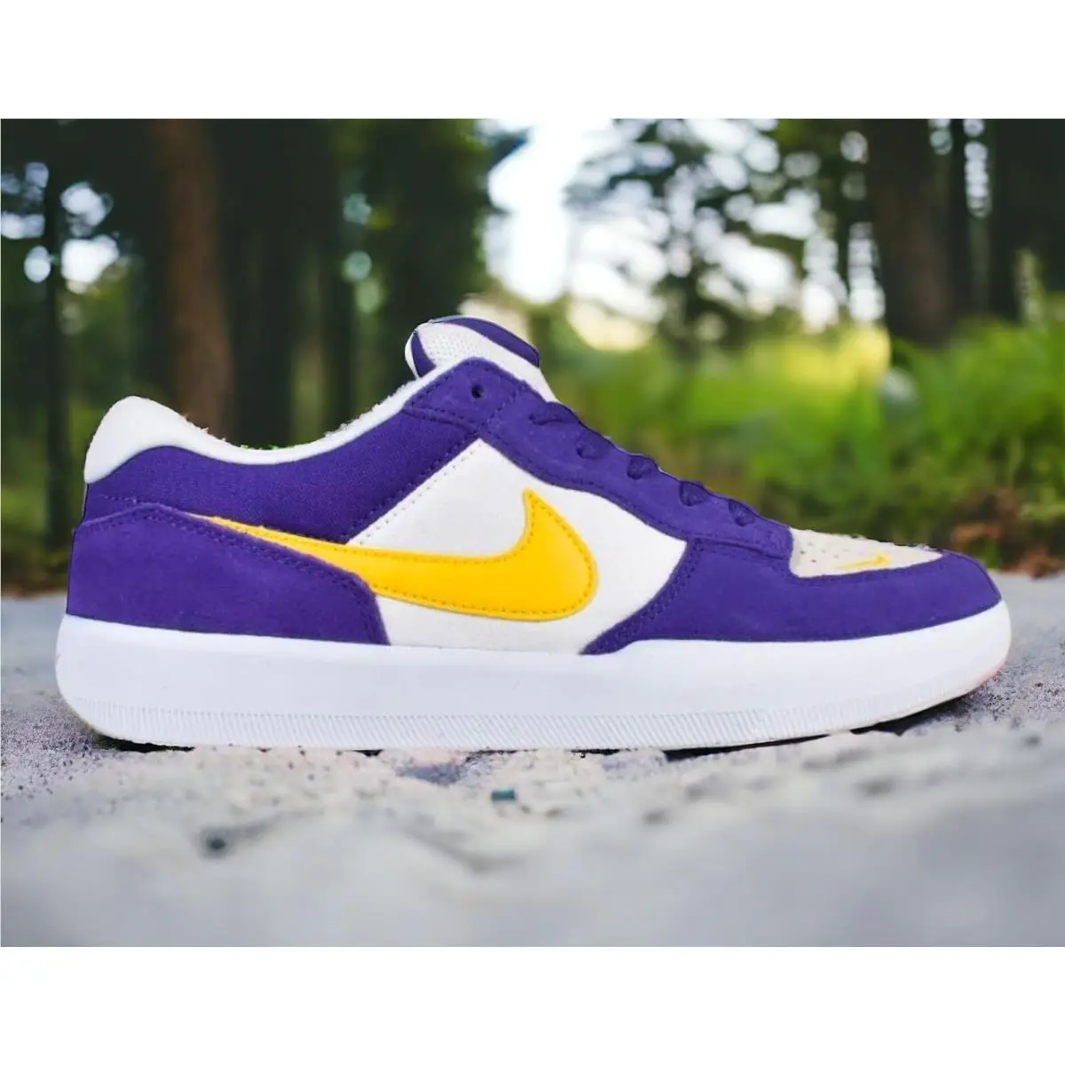 Nike shoes - Nike SB Force 58 - Force - Purple Gold (UPC: 0196968539468) 4