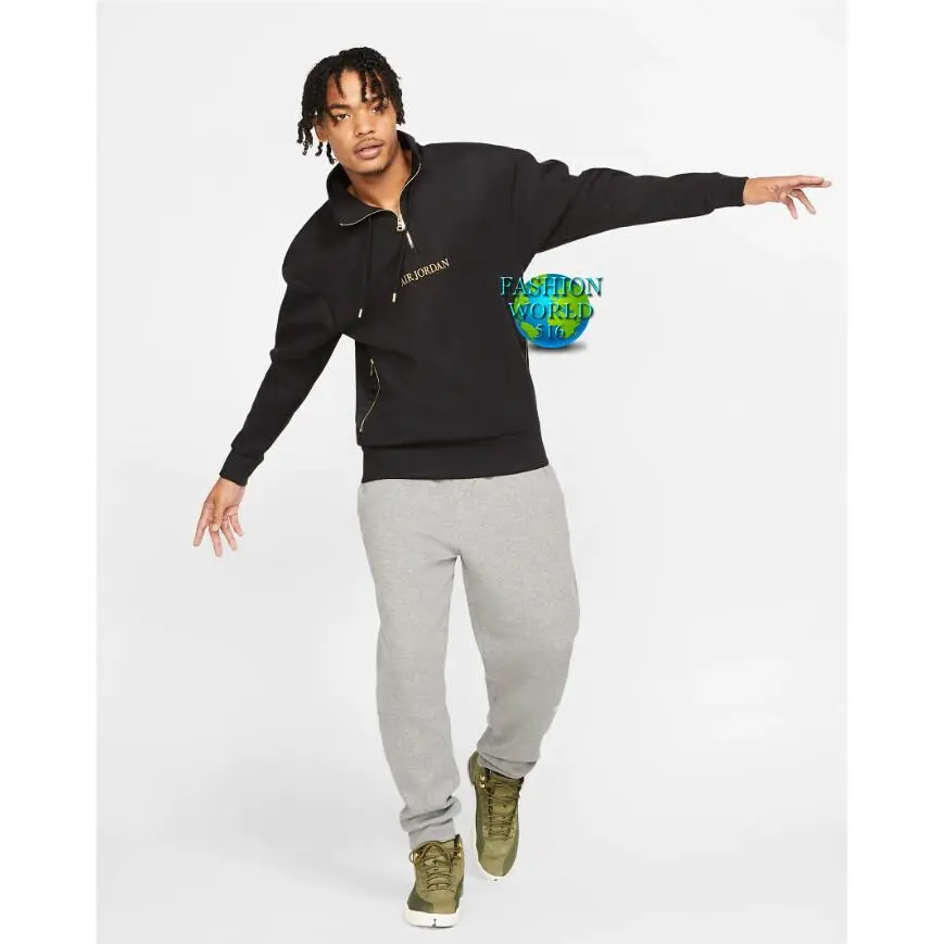 Nike clothing - Nike Air Jordan MJ Remastered - AT9820010 - Black/Metallic Gold (UPC: 193145956919) 0