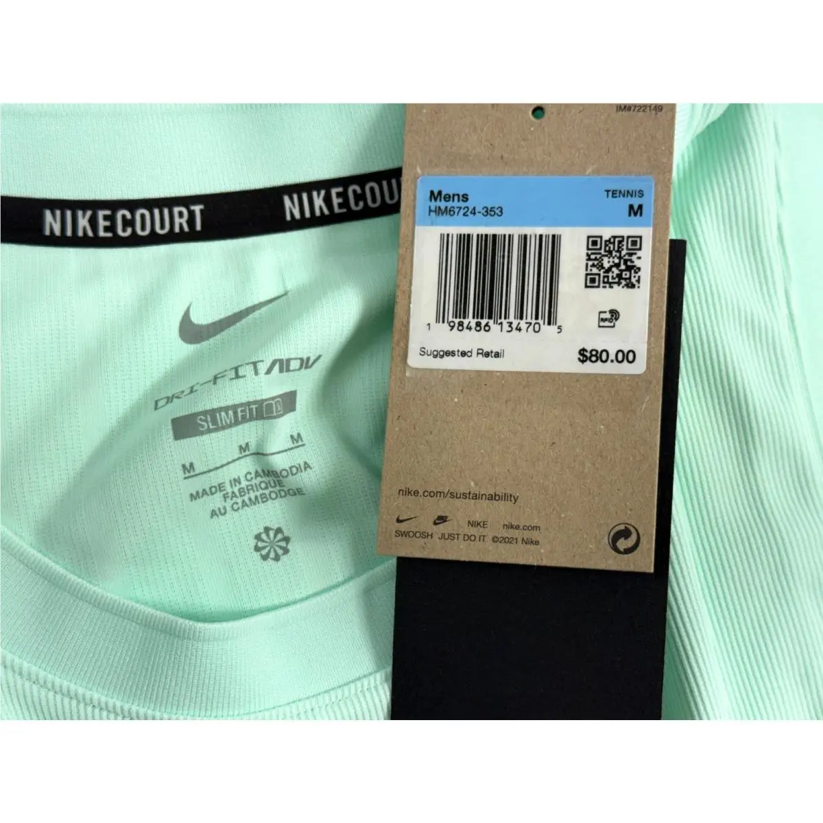 Nike clothing - Nike Dri-Fit - HM6724-353 - Green 4