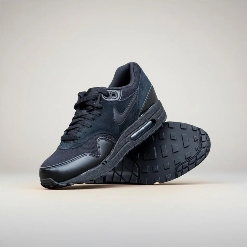 Nike shoes - Nike Air Max 1 - Air Max - 537383-020 - Black (UPC: 884802015451) 1