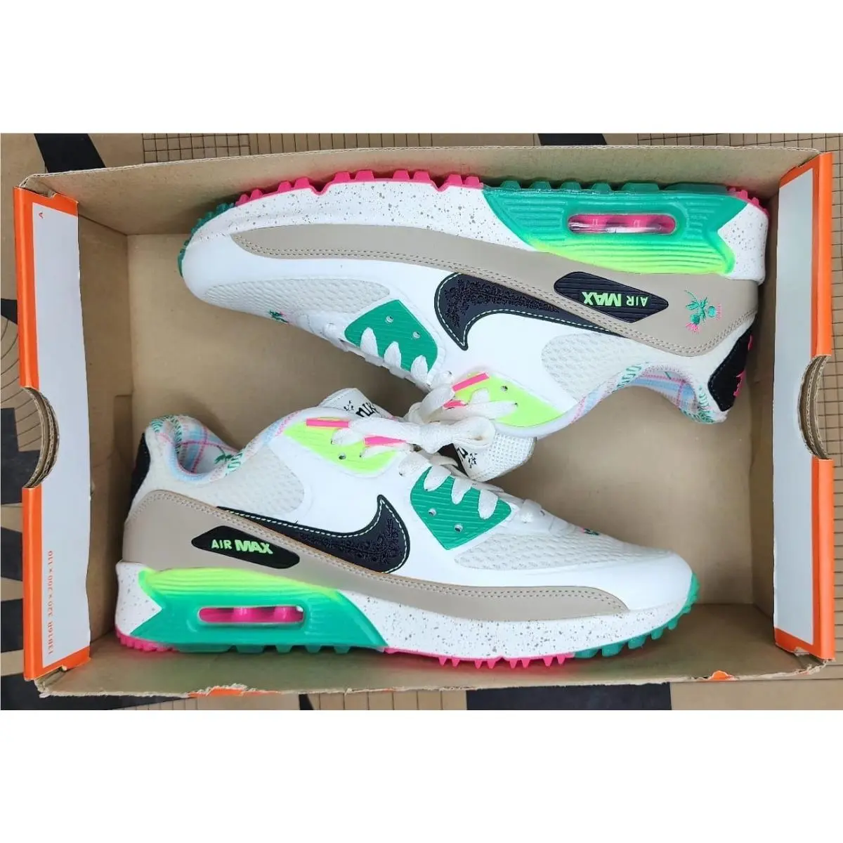 Nike shoes - Nike Air Max 90 Golf NRG - DQ0279-100 - Sail/Coconut Milk/Hemp/Black (UPC: 196148838244) 1