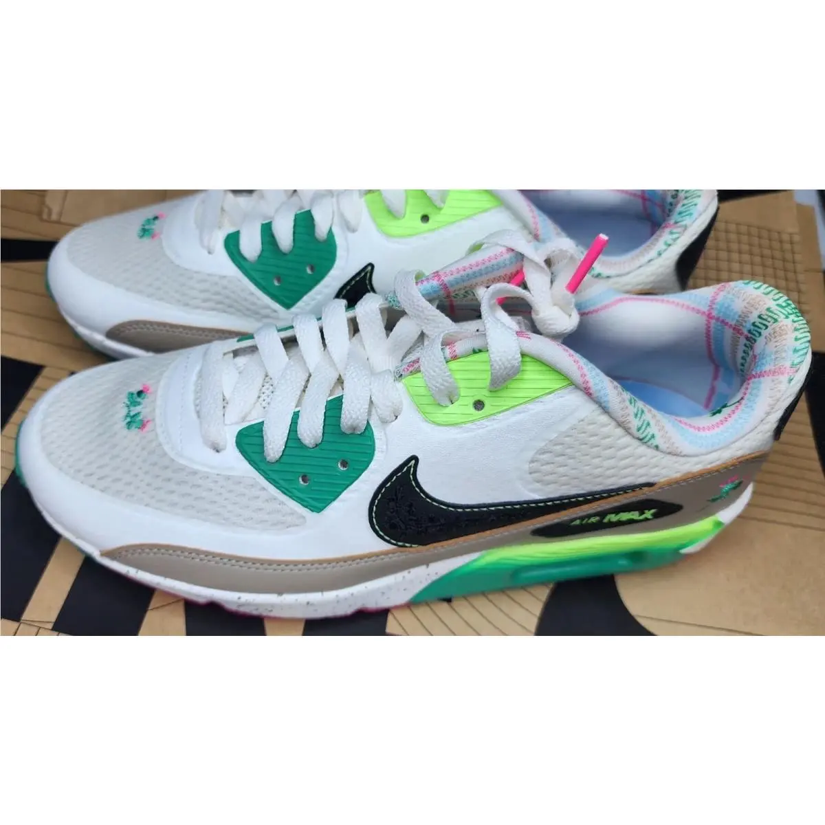 Nike shoes - Nike Air Max 90 Golf NRG - DQ0279-100 - Sail/Coconut Milk/Hemp/Black (UPC: 196148838244) 3