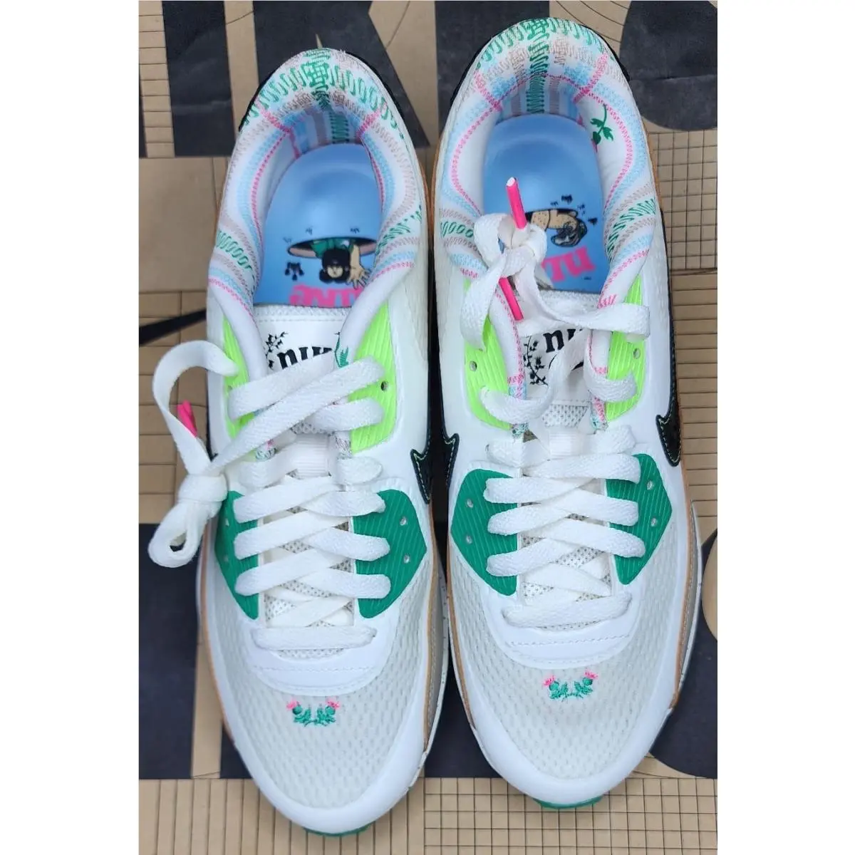 Nike shoes - Nike Air Max 90 Golf NRG - DQ0279-100 - Sail/Coconut Milk/Hemp/Black (UPC: 196148838244) 4