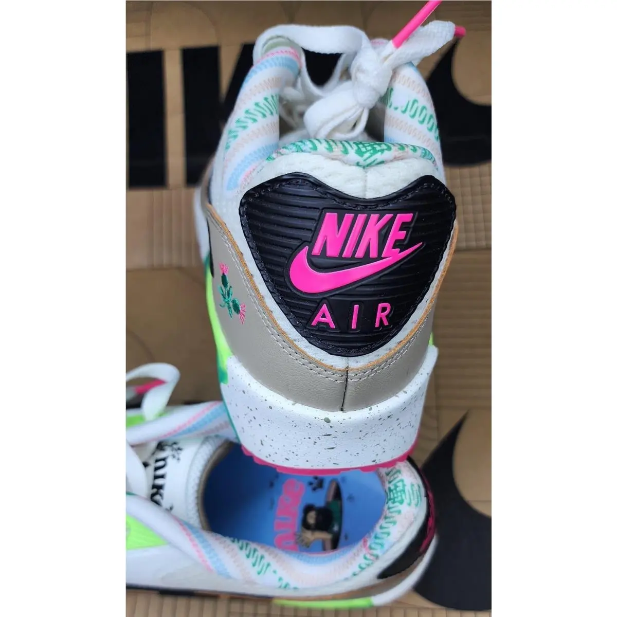 Nike shoes - Nike Air Max 90 Golf NRG - DQ0279-100 - Sail/Coconut Milk/Hemp/Black (UPC: 196148838244) 6