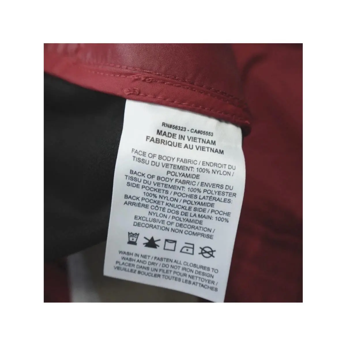 Nike clothing - Nike Air Jordan - Air - HV0083-659 HV0083659 - Red (UPC: 198483690853) 2