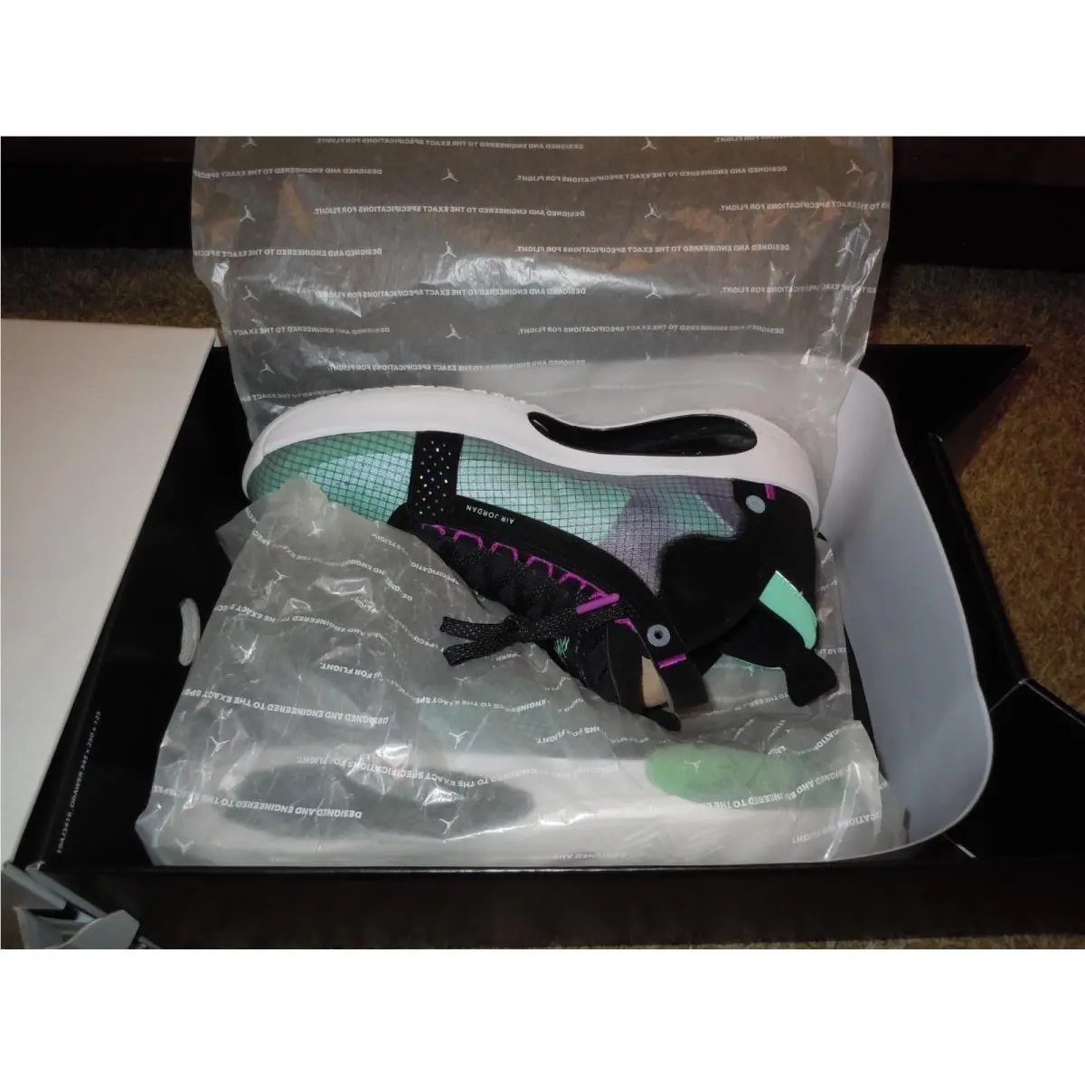 Nike shoes - Nike Air Jordan XXXIV - Air XXXIV - AR3240-400 - Blue Void/Metallic Silver 5