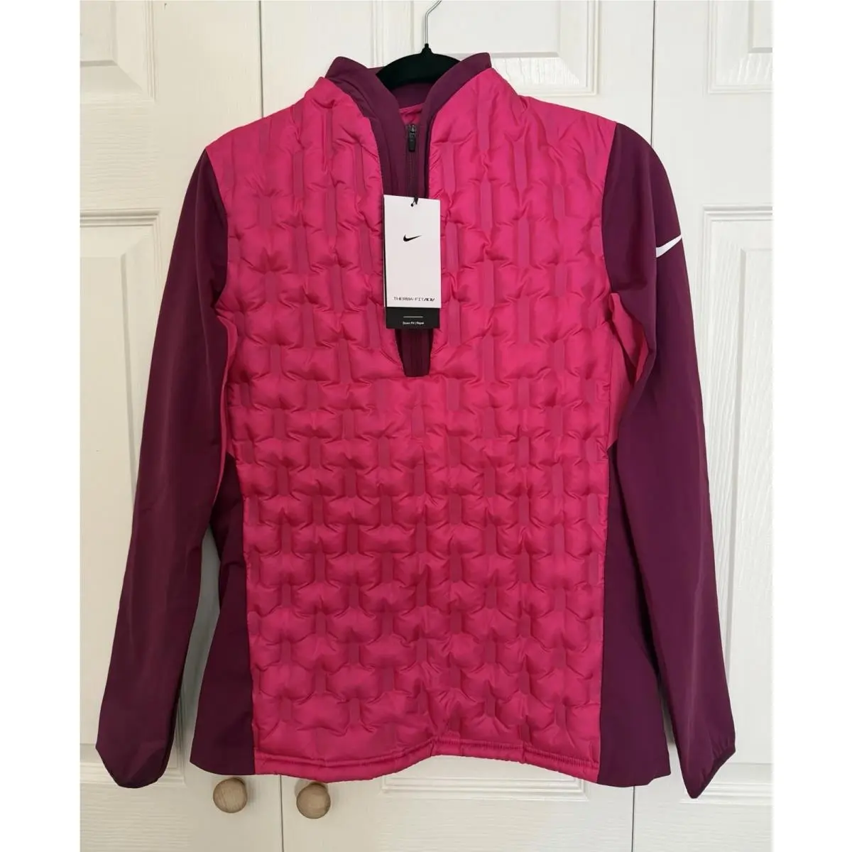 Nike Womens Size Small Therma-fit Adv 1/4 Zip Golf Jacket DX6082-615