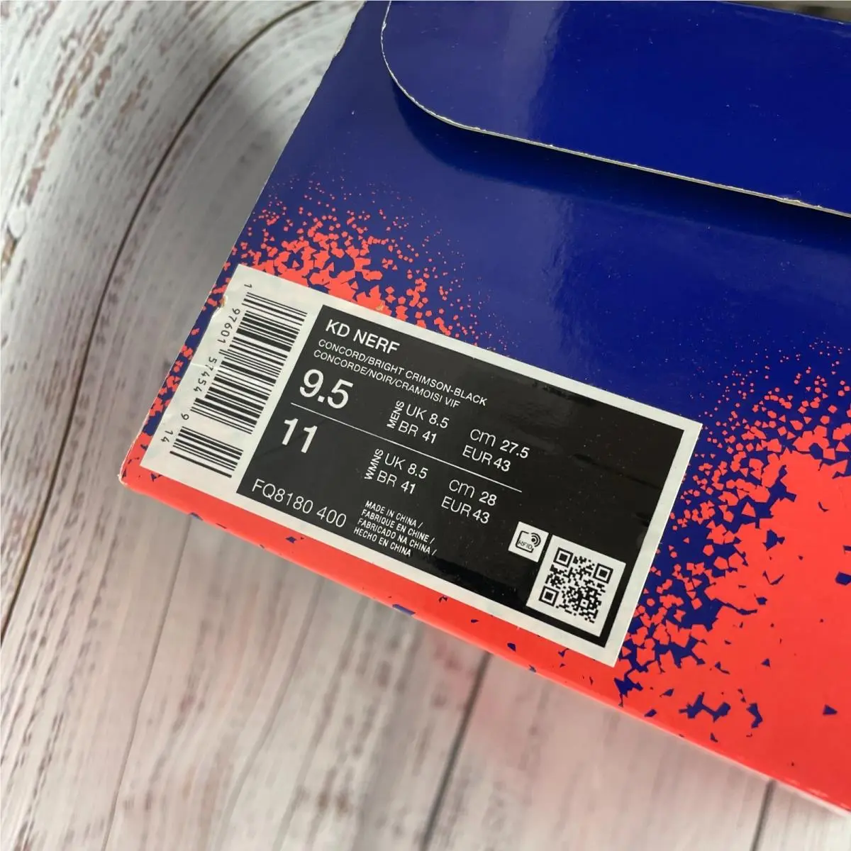 Nike shoes - Blue (UPC: 197601574549) 9