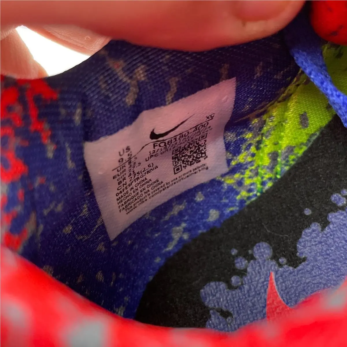 Nike shoes - Blue (UPC: 197601574549) 7