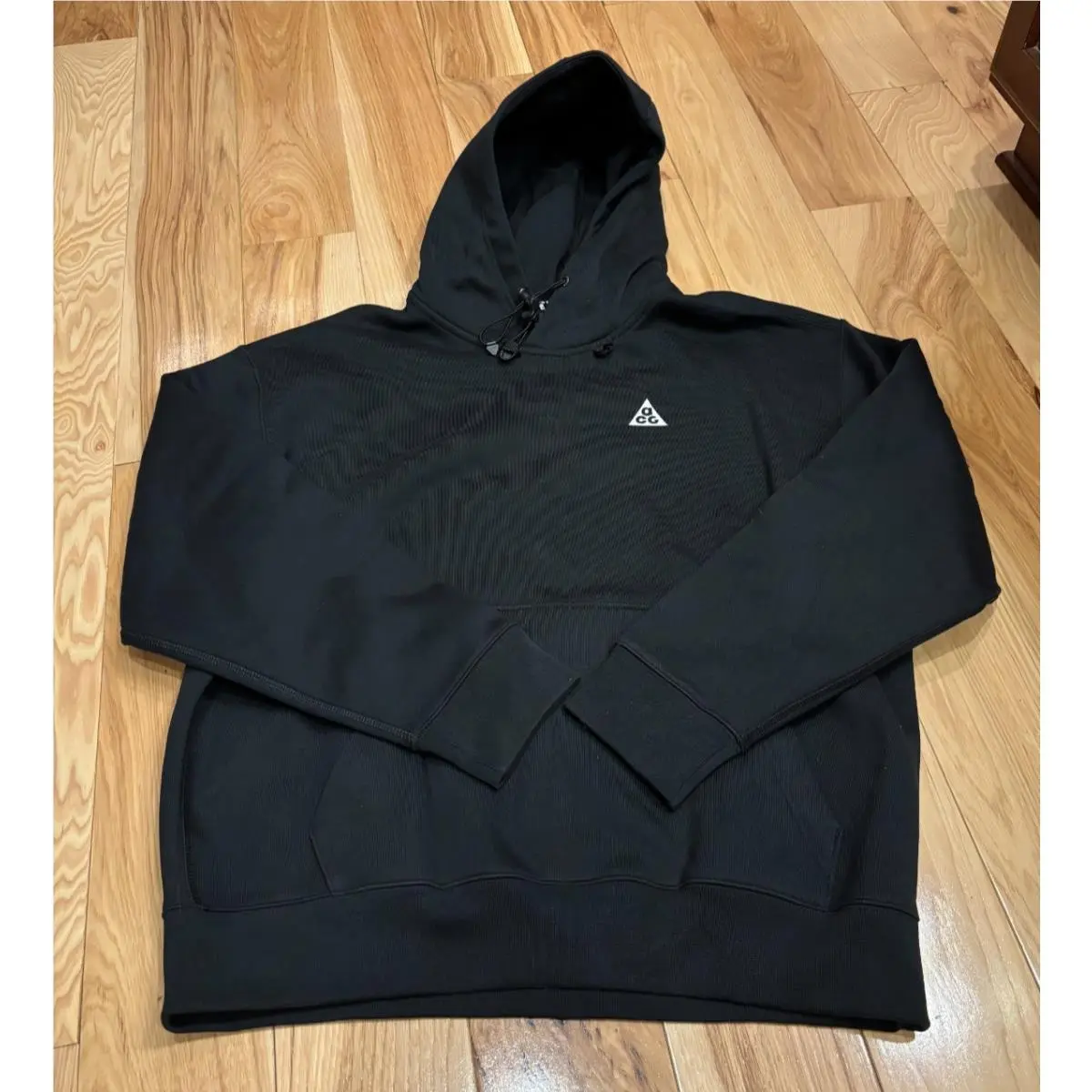 Nike Acg Tuff Fleece Pullover Hoodie Black DZ3392 011 Men`s Small