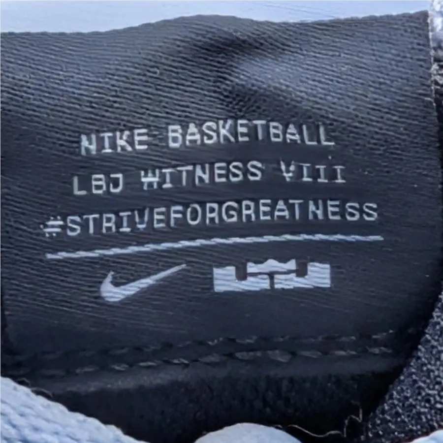 Nike shoes - Nike LeBron Witness 8 - LeBron Witness - HQ2139-100 - White 15