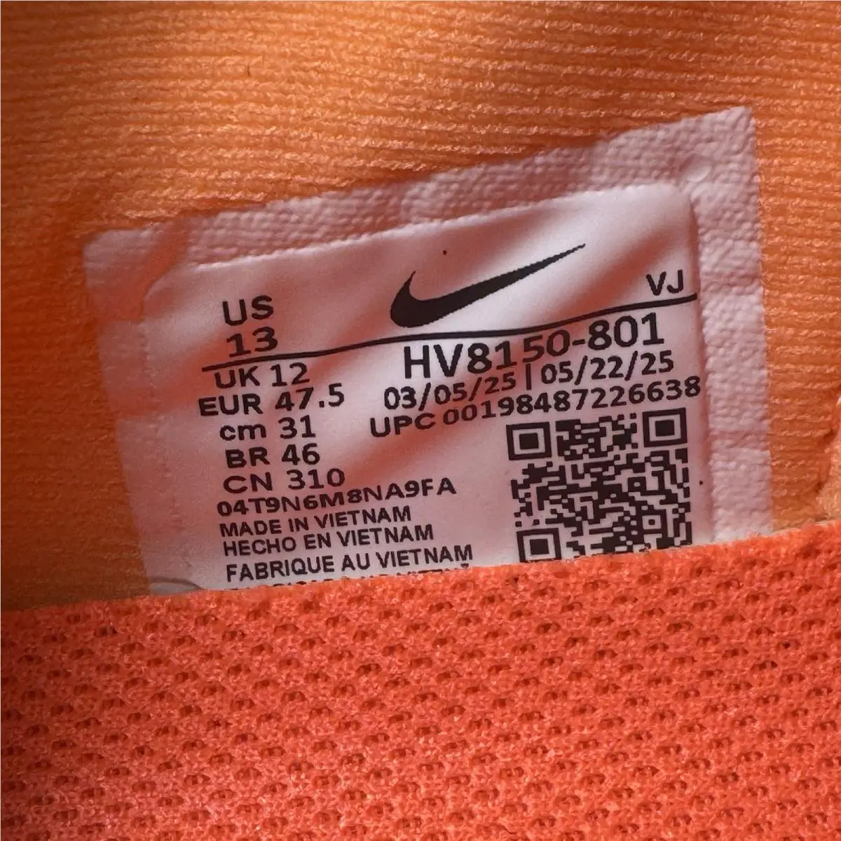 Nike shoes - Nike Vomero Plus - Vomero Plus - HV8150-801 - Orange 5
