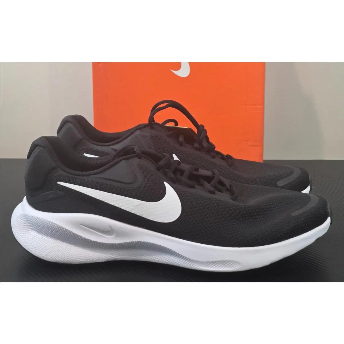 Nike shoes - Nike Revolution 7 - Revolution - FB8501-002 - Black / White (UPC: 196969468569) 6