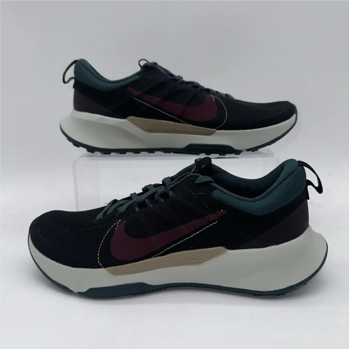 Nike Women`s Size 9 Juniper Trail 2 NN DM0821 003 Black Running Sneaker