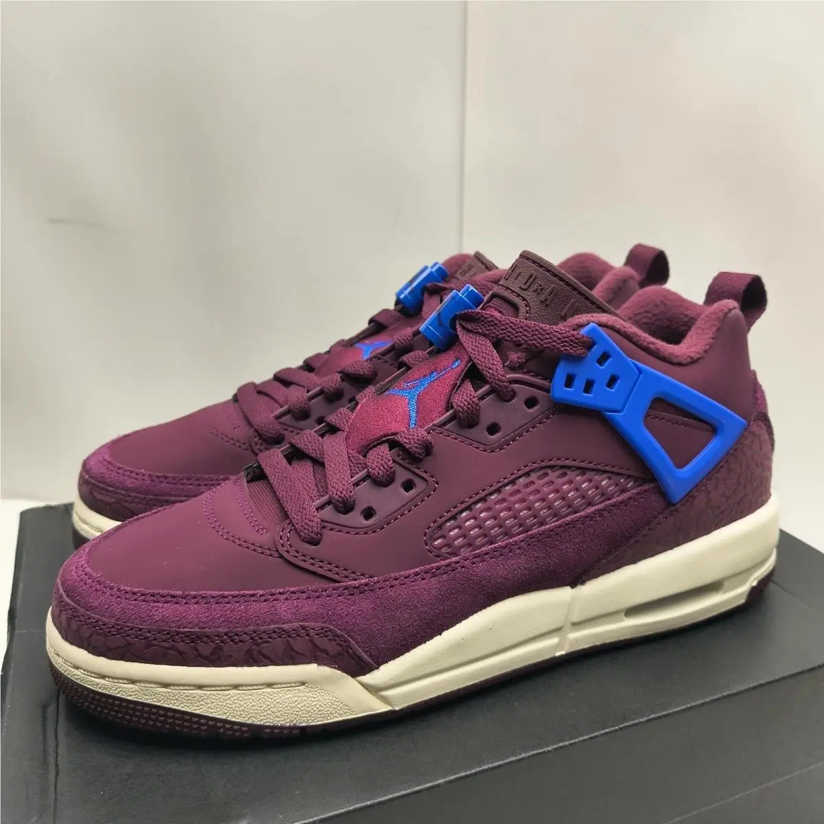 Nike Jordan Spizike Low GS Bordeaux Hyper Royal Sail 4Y FQ3950 641