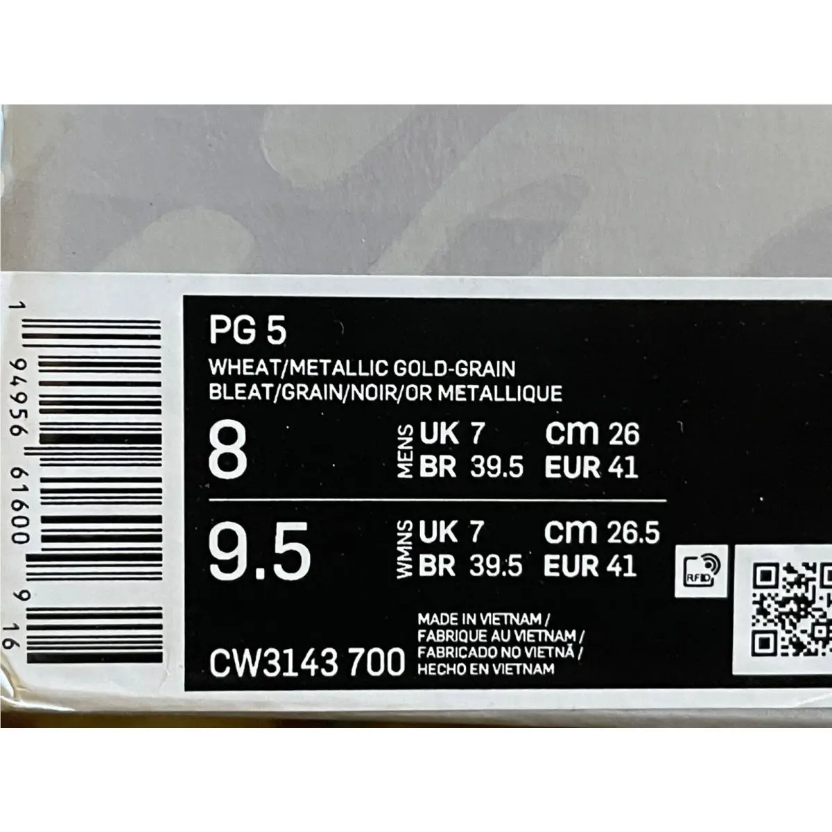 Nike shoes - Nike PG 5 - CW3143-700 - Multi-Color (UPC: 0194956616009) 5