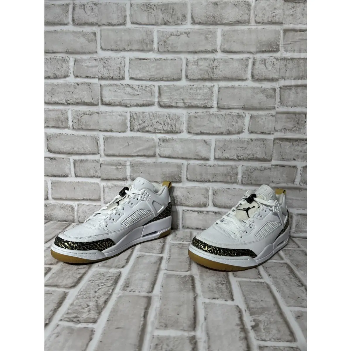 Nike shoes - Air Jordan Spizike - Air Spizike - HJ9019-100 - White/Black/Metallic Gold (UPC: 197599177845) 9