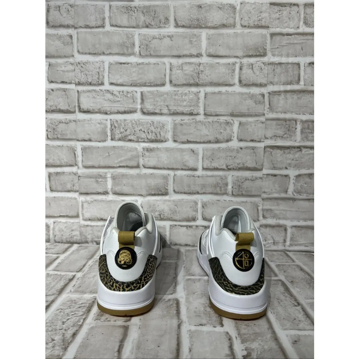 Nike shoes - Air Jordan Spizike - Air Spizike - HJ9019-100 - White/Black/Metallic Gold (UPC: 197599177845) 3