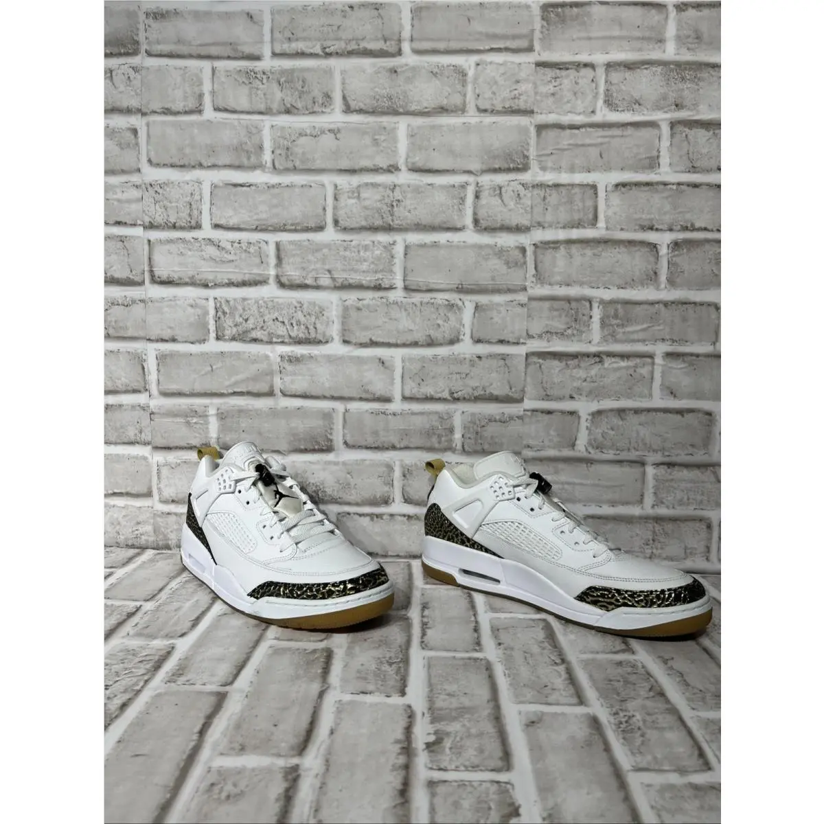 Nike shoes - Air Jordan Spizike - Air Spizike - HJ9019-100 - White/Black/Metallic Gold (UPC: 197599177845) 6