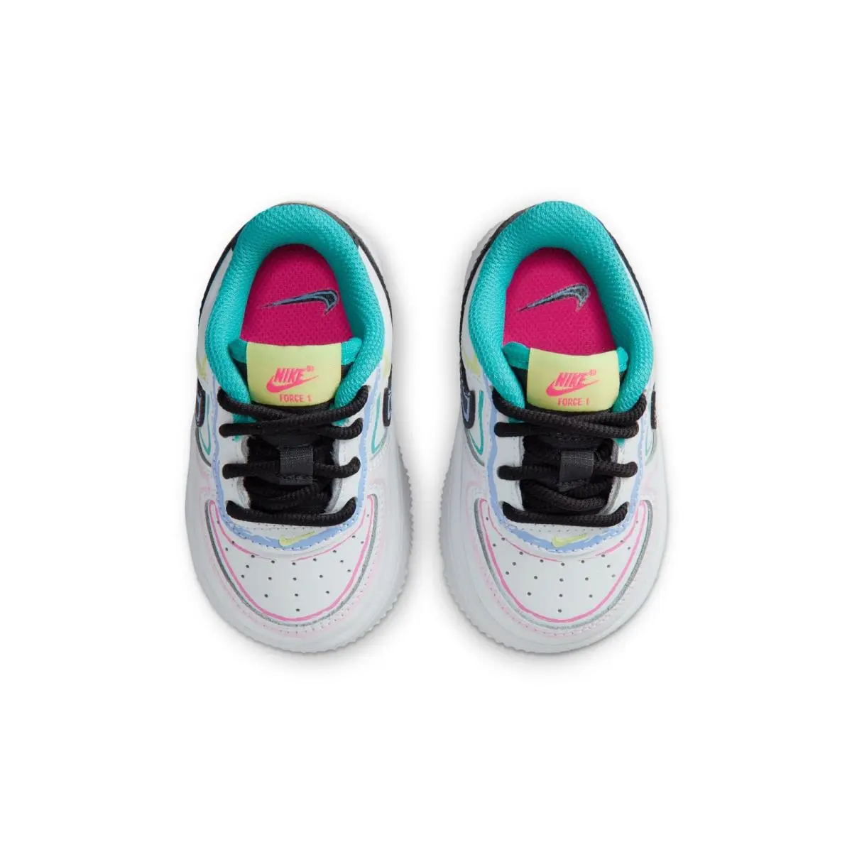 Nike shoes - WHITE/ANTHRACITE-HYPER PINK-DUSTY CACTUS 3