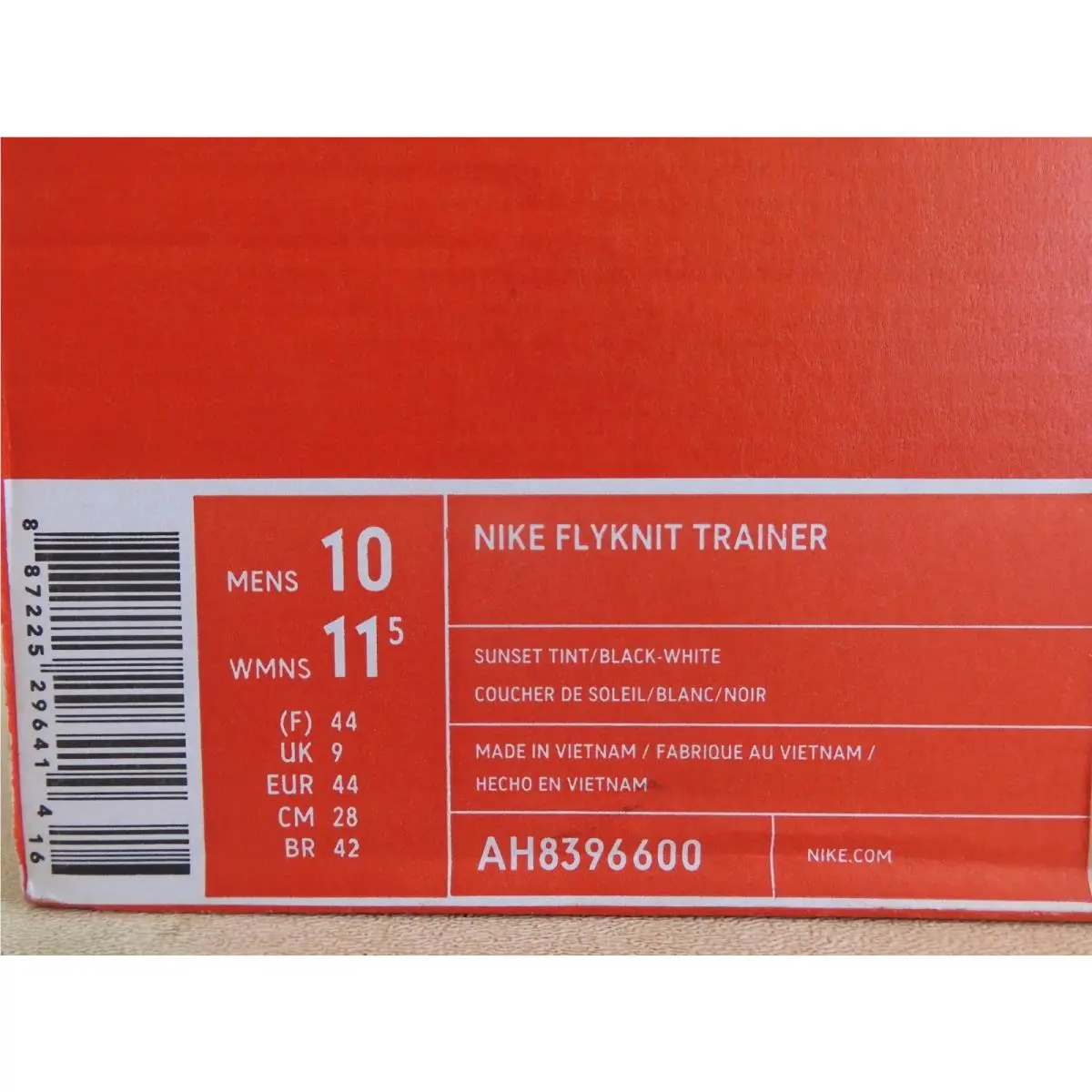 Nike shoes - Nike Flyknit Trainer - Flyknit Trainer - AH8396-600 - Pink (UPC: 887225296414) 6