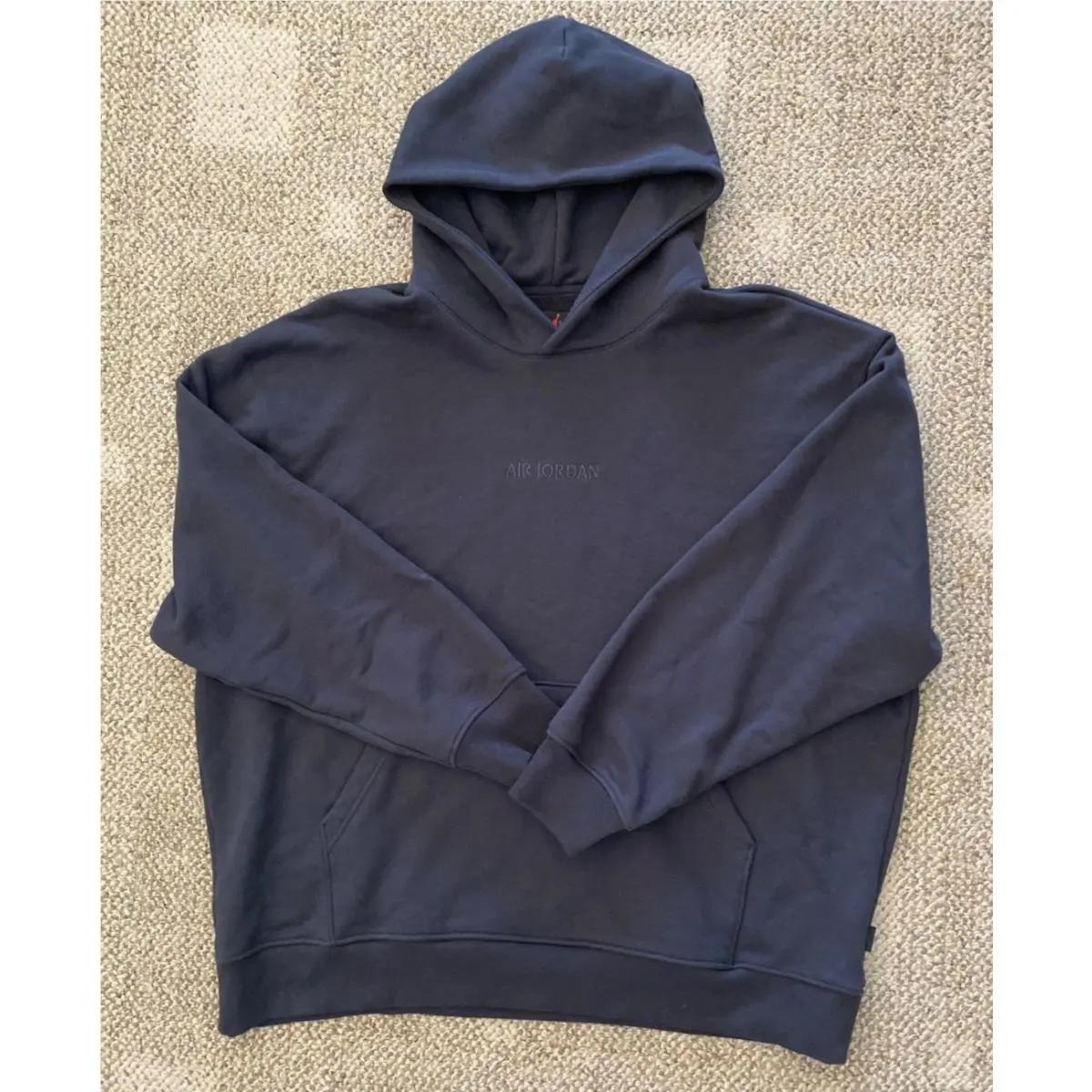 Nike Air Jordan Hoodie Wordmark Fleece Pullover Sweatshirt FZ3952-045 Mens 3XL