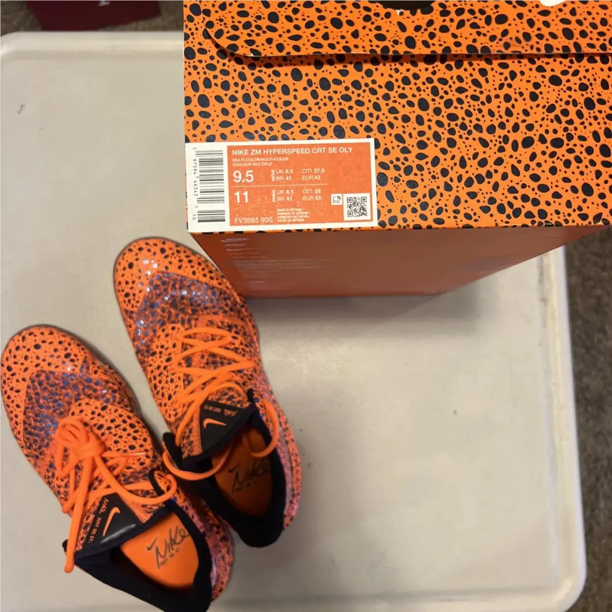 Nike shoes - Nike HyperSpeed - HyperSpeed - FV3685-900 - Orange 7