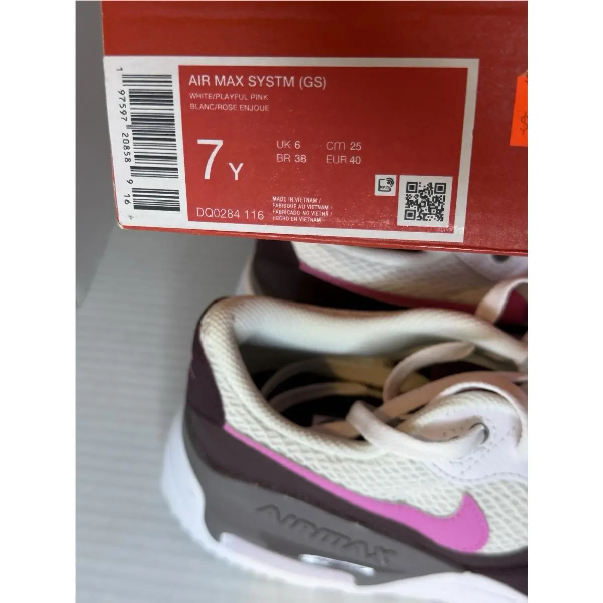 Nike shoes - Nike Air Max System - Air Max System - DQ0284-116 - White 6