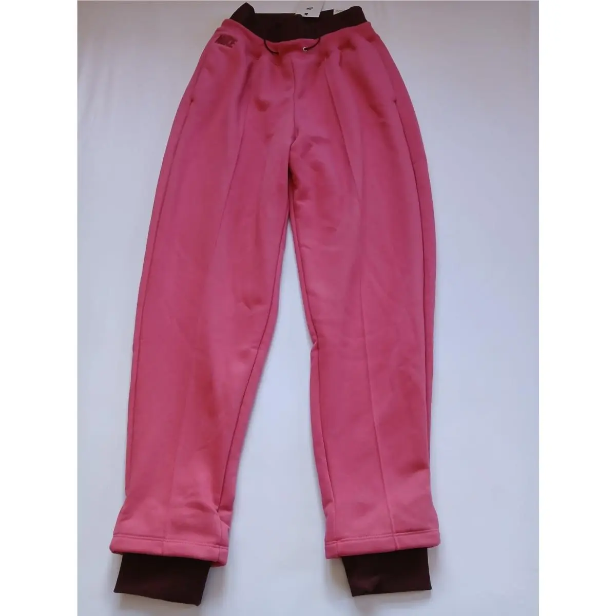 Nike Sportswear Jogger Pant Women`s L Pink Fleece Drawstring DD5086-622 N128