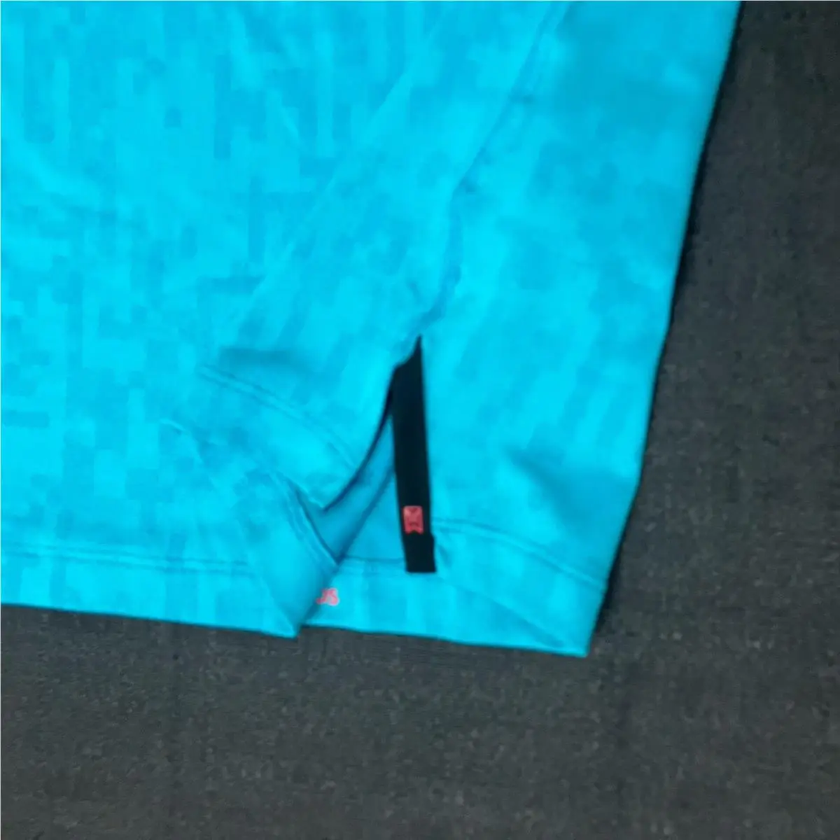 Nike clothing - Nike Tiger Woods TW Advanced Digital Camo Polo Shirt - Aquamarine Black 4