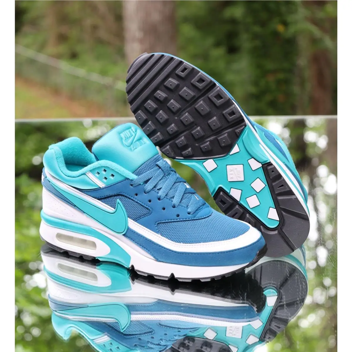 Nike shoes - Nike Air Max BW - Air Max - DJ9648-400 - Blue, way: Marina, Grey, Jade, White (UPC: 00195242111925) 4